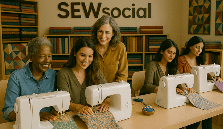 4–  Sew Social: Stitching Community, Creativity and Connection for Women