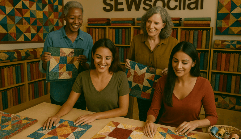 5–  Sew Social Studio: Where Booking, Learning, and Community Come Together