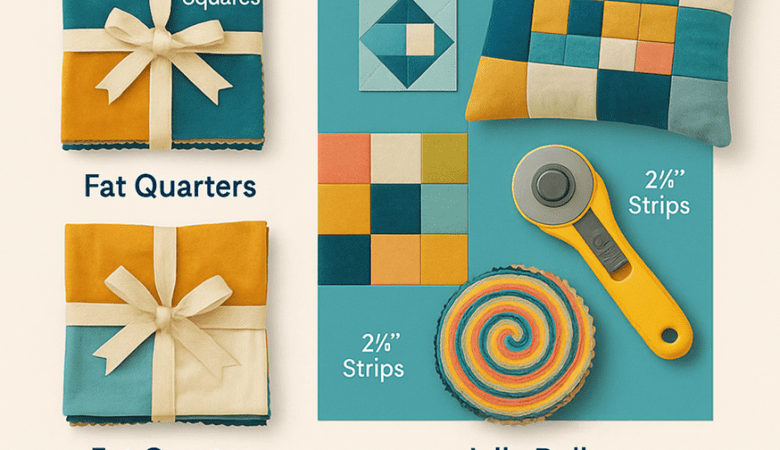 Pre-Cut Quilt Kits & Fabric Sets for Beginners