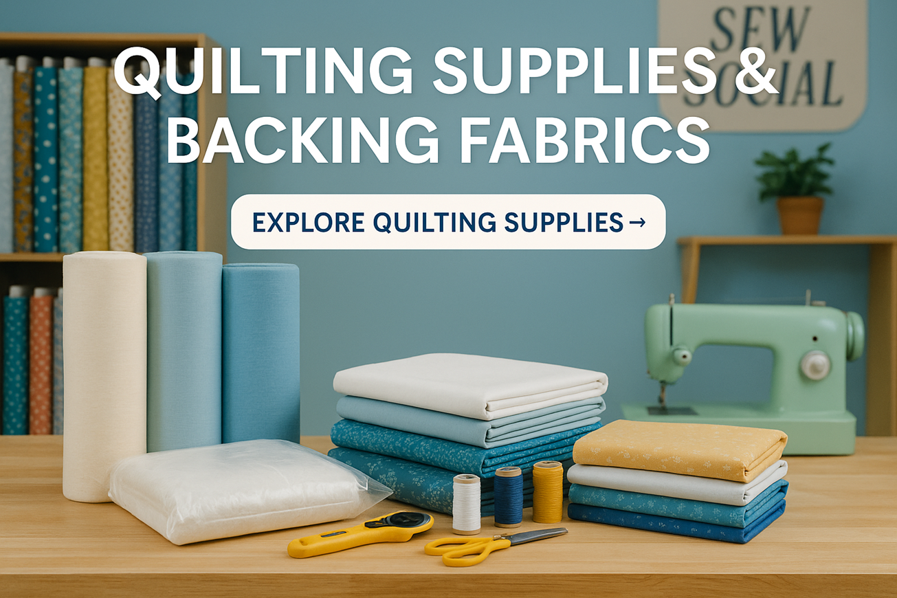 Quilt Backing Fabric & Supplies